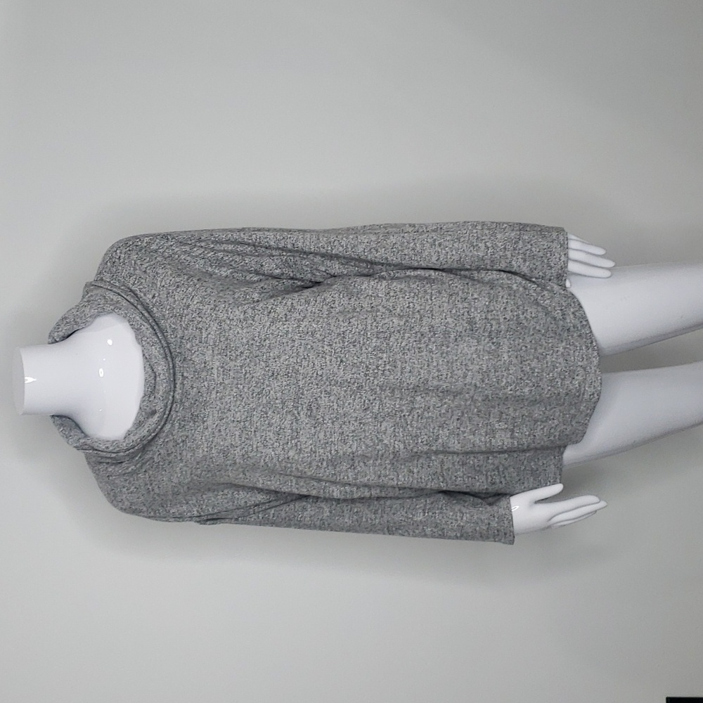 Ruby Rd. Gray Turtleneck Sweater Nwot Size Large - image 1